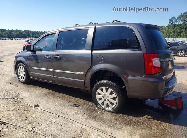 2C4RC1BG6GR120027 2016 CHRYSLER TOWN Charcoal Հետևի ձախ