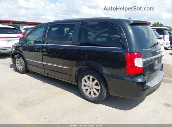 2C4RC1BG6GR287701 2016 CHRYSLER TOWN & COUNTRY Black Rear left
