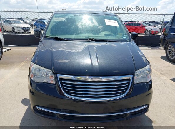 2C4RC1BG6GR287701 2016 CHRYSLER TOWN & COUNTRY Black Rear interior view