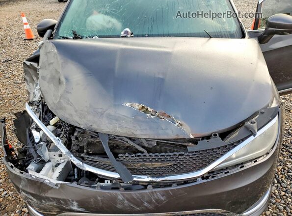 2C4RC1BG6JR118947 2018 CHRYSLER PACIFICA Gray Շարժիչի բաժամունքի տեսք