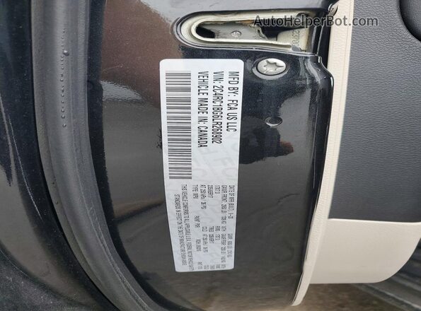 2C4RC1BG6LR268902 2020 CHRYSLER PACIFICA Black Вид наклейки з VIN-кодом