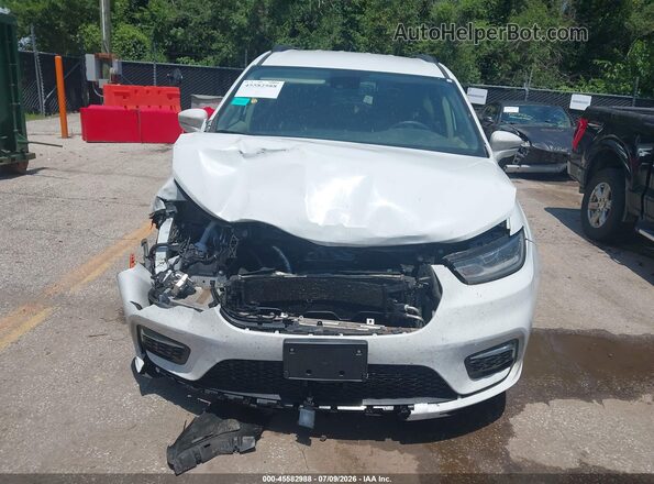 2C4RC1BG6NR182704 2022 CHRYSLER PACIFICA White Instrument cluster view