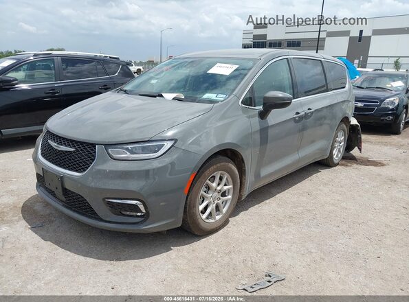 2C4RC1BG6PR590350 2023 CHRYSLER PACIFICA Серый Передняя левая четверть