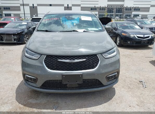 2C4RC1BG6PR590350 2023 CHRYSLER PACIFICA Серый Вид задней части салона