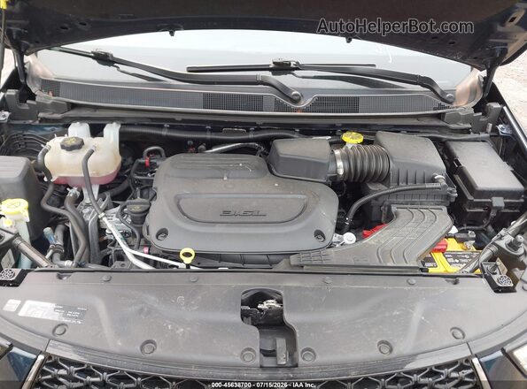 2C4RC1BG6PR631897 2023 CHRYSLER PACIFICA Синий Вид сзади