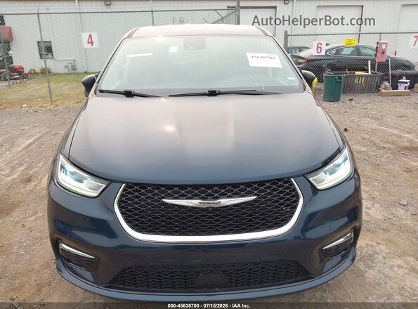 2C4RC1BG6PR631897 2023 CHRYSLER PACIFICA Синий Вид задней части салона