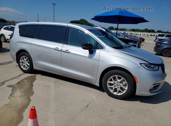 2C4RC1BG6RR139552 2024 CHRYSLER PACIFICA Silver Przód prawy