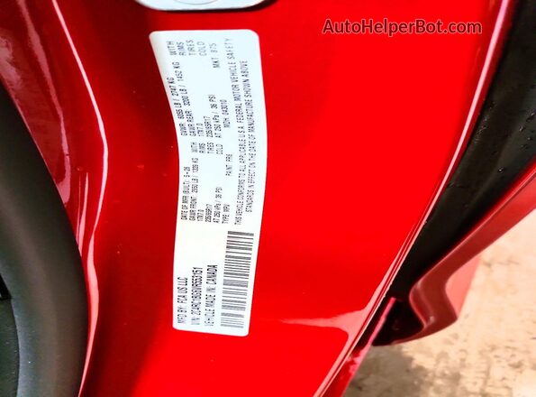 2C4RC1BG6VR553151 2027 CHRYSLER PACIFICA Red VIN կոդի պիտակի տեսք