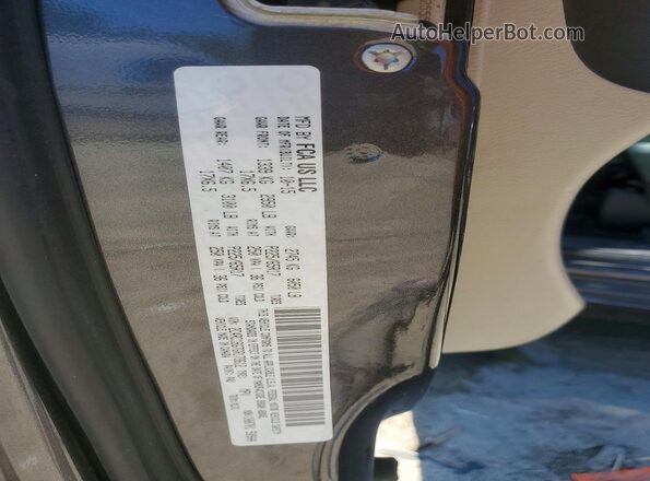2C4RC1BG7GR173612 2016 CHRYSLER TOWN Gray VIN კოდის სტიკერის ხედი