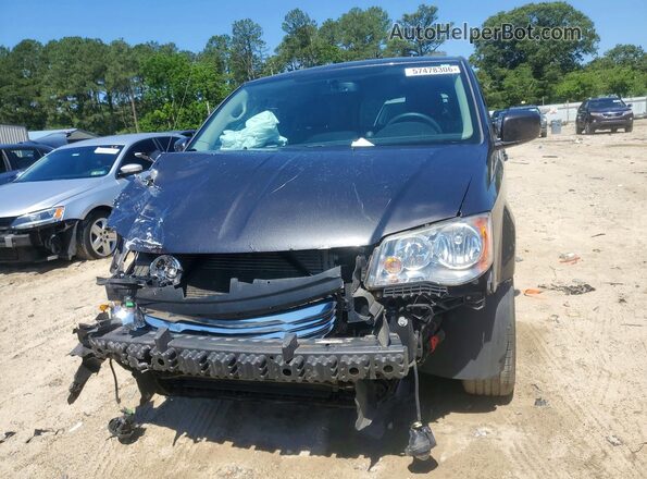 2C4RC1BG7GR173612 2016 CHRYSLER TOWN Gray წინა ხედი