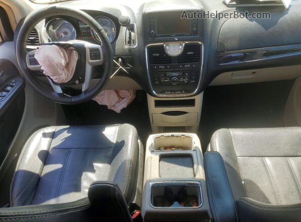 2C4RC1BG7GR173612 2016 CHRYSLER TOWN Gray წინა პანელის ხედი