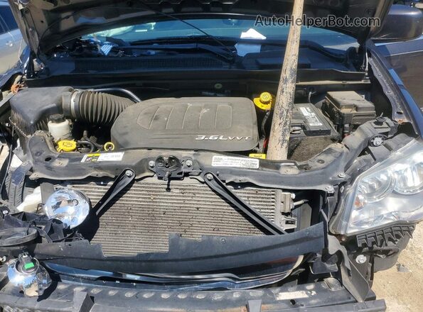 2C4RC1BG7GR173612 2016 CHRYSLER TOWN Gray ძრავის განყოფილების ხედი