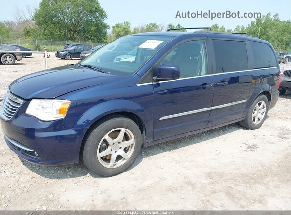2C4RC1BG7GR175361 2016 CHRYSLER TOWN & COUNTRY Dark Blue Front left