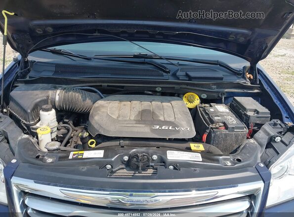 2C4RC1BG7GR175361 2016 CHRYSLER TOWN & COUNTRY Dark Blue Rear view