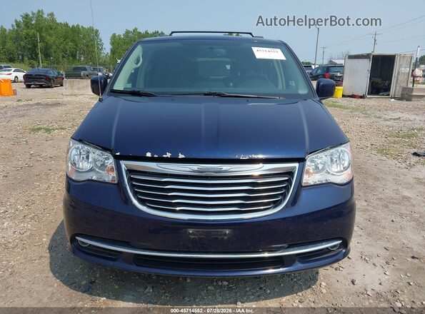 2C4RC1BG7GR175361 2016 CHRYSLER TOWN & COUNTRY Dark Blue Instrument cluster view