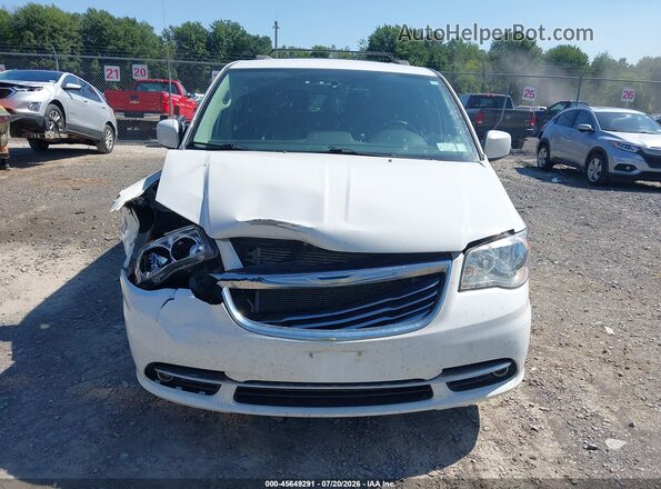 2C4RC1BG7GR187347 2016 CHRYSLER TOWN & COUNTRY Белый Вид щитка приборов