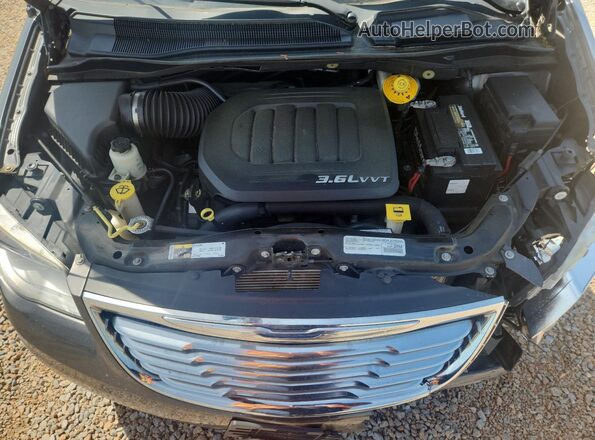 2C4RC1BG7GR231038 2016 CHRYSLER TOWN Charcoal Շարժիչի բաժամունքի տեսք