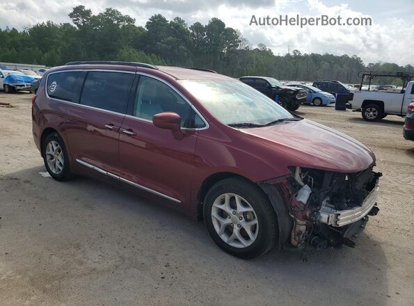 2C4RC1BG7HR729841 2017 CHRYSLER PACIFICA Бордовый Передняя правая четверть