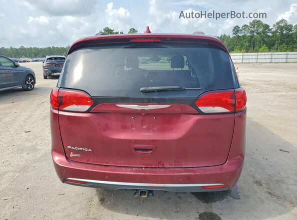 2C4RC1BG7HR729841 2017 CHRYSLER PACIFICA Бордовый Вид сзади