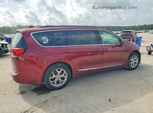 2C4RC1BG7HR729841 2017 CHRYSLER PACIFICA Бордовый Задняя правая четверть