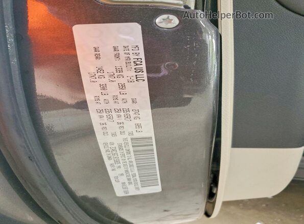 2C4RC1BG7JR193835 2018 CHRYSLER PACIFICA Charcoal Widok naklejki z numerem VIN