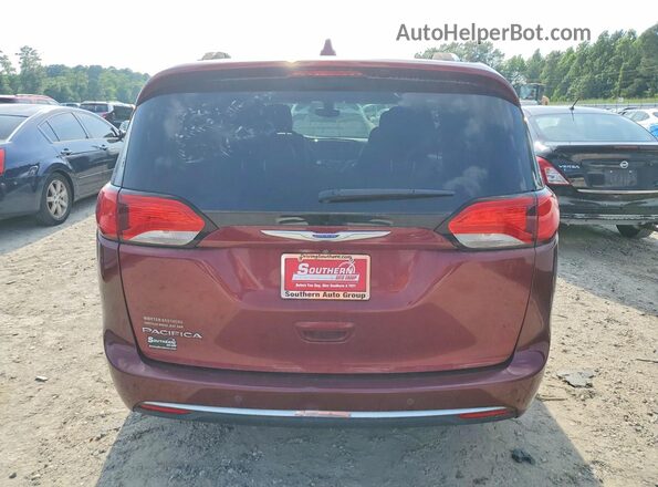2C4RC1BG7JR321300 2018 CHRYSLER PACIFICA Burgundy Rear view
