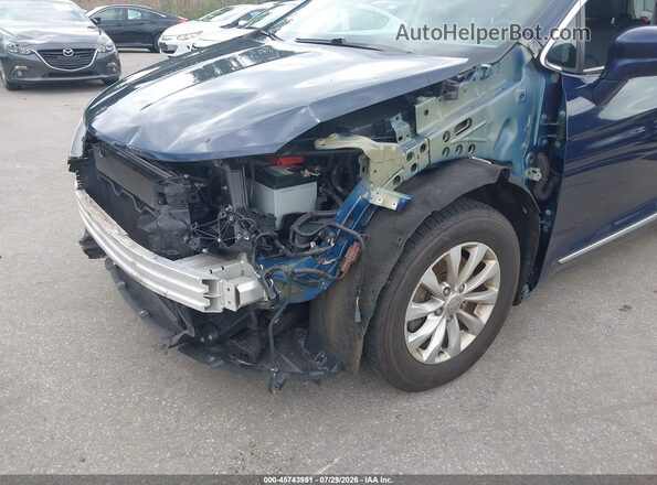 2C4RC1BG7KR531641 2019 CHRYSLER PACIFICA Синий Вид спереди
