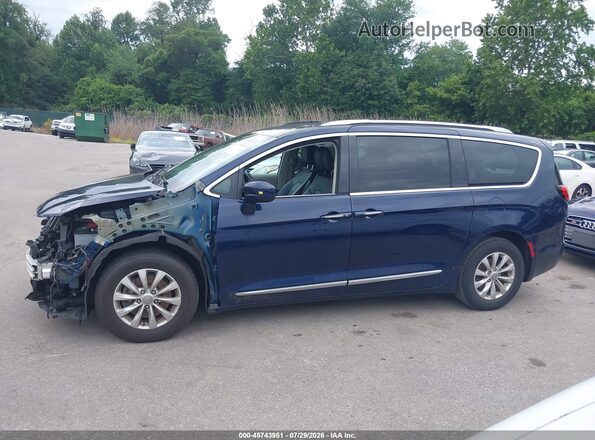 2C4RC1BG7KR531641 2019 CHRYSLER PACIFICA Синий Панорамный вид салона 360°