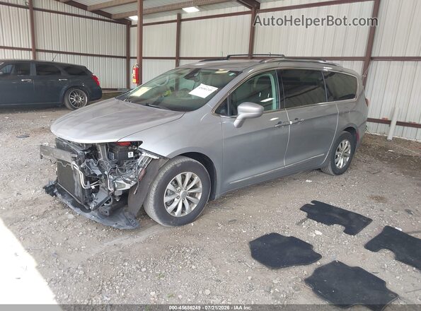 2C4RC1BG7KR547970 2019 CHRYSLER PACIFICA Silver Առջևի ձախ երեք քառորդ տեսարան