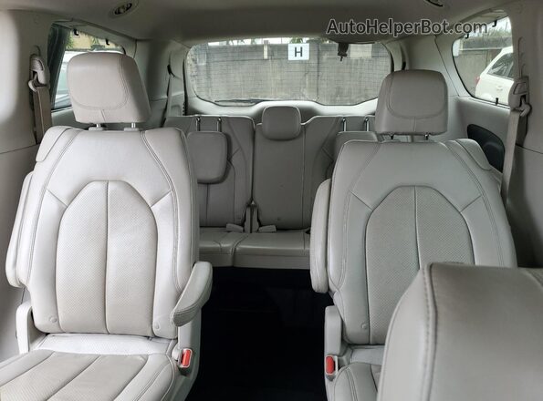 2C4RC1BG7MR504359 2021 CHRYSLER PACIFICA Gray Rear seats view