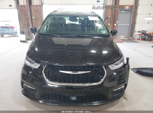 2C4RC1BG7MR592944 2021 CHRYSLER PACIFICA Black Вид щитка приладів