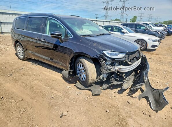 2C4RC1BG7MR598324 2021 CHRYSLER PACIFICA Черный Передняя правая четверть