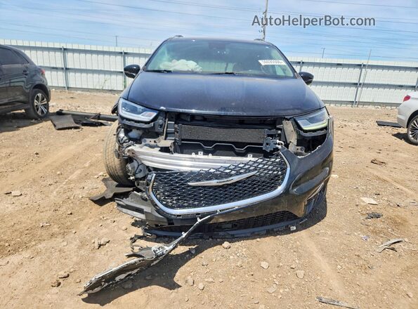 2C4RC1BG7MR598324 2021 CHRYSLER PACIFICA Черный Вид спереди