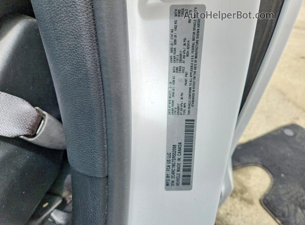 2C4RC1BG7SR552098 2025 CHRYSLER PACIFICA White VIN კოდის სტიკერის ხედი