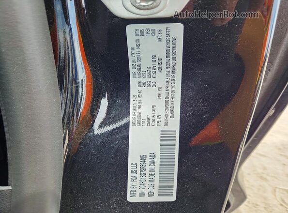 2C4RC1BG7SR594495 2025 CHRYSLER PACIFICA Silver VIN կոդի պիտակի տեսք
