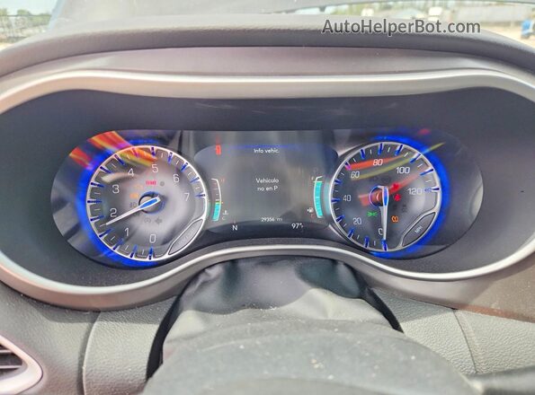 2C4RC1BG7SR594495 2025 CHRYSLER PACIFICA Silver Սարքավորումների վահանակի տեսք