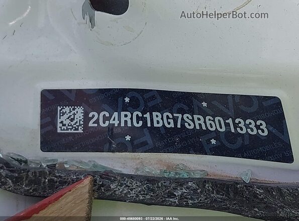 2C4RC1BG7SR601333 2025 CHRYSLER PACIFICA Белый Вид подкапотного пространства