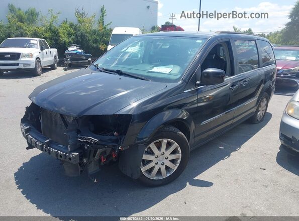2C4RC1BG8GR147875 2016 CHRYSLER TOWN & COUNTRY Black Передня ліва чверть