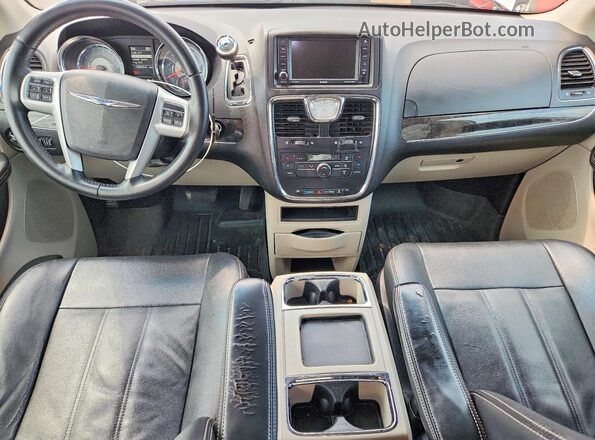 2C4RC1BG8GR214541 2016 CHRYSLER TOWN White წინა პანელის ხედი