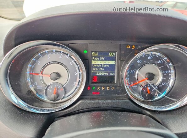 2C4RC1BG8GR214541 2016 CHRYSLER TOWN White ხელსაწყოთა პანელის ხედი