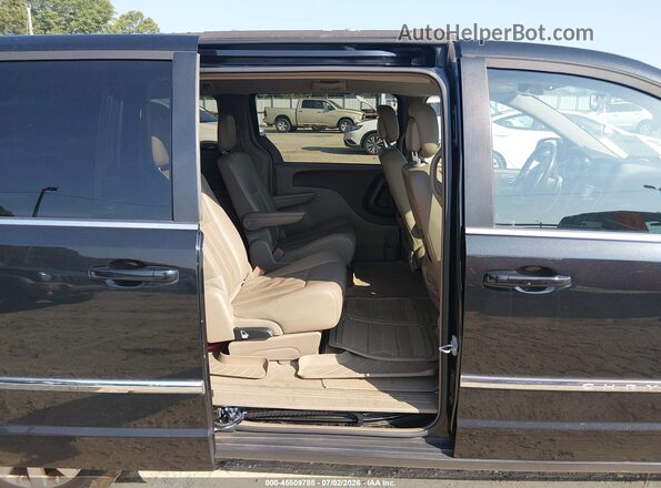 2C4RC1BG8GR291006 2016 CHRYSLER TOWN & COUNTRY Black VIN კოდის სტიკერის ხედი