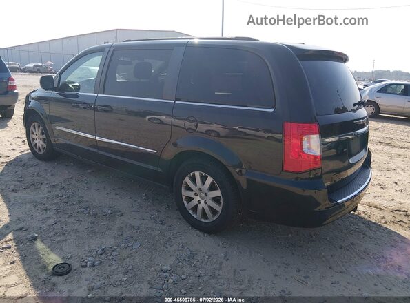 2C4RC1BG8GR291006 2016 CHRYSLER TOWN & COUNTRY Black უკანა მარცხენა