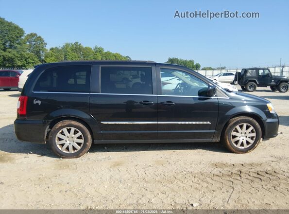 2C4RC1BG8GR291006 2016 CHRYSLER TOWN & COUNTRY Black უკანა სალონის ხედი