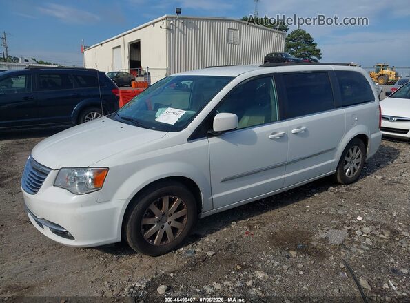 2C4RC1BG8GR298313 2016 CHRYSLER TOWN & COUNTRY White Передня ліва чверть