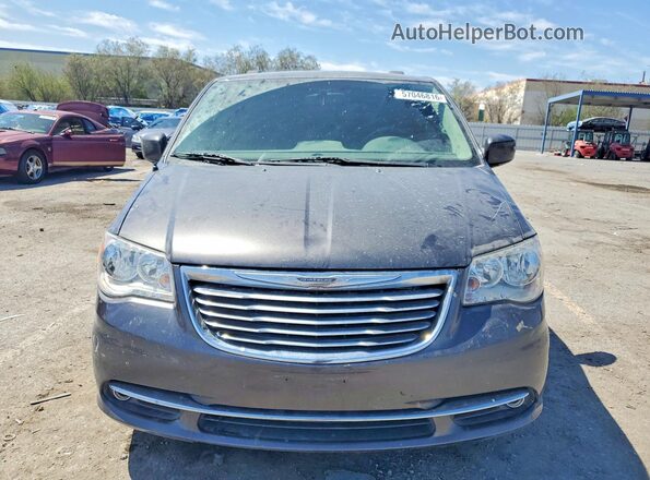 2C4RC1BG8GR299302 2016 CHRYSLER TOWN Gray Դիմացի տեսք