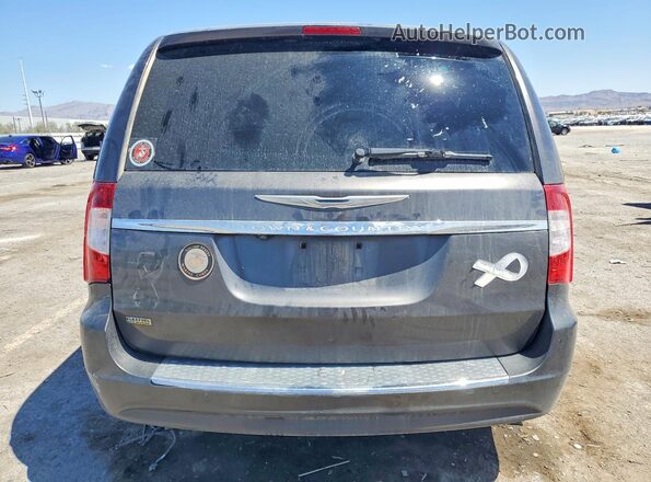 2C4RC1BG8GR299302 2016 CHRYSLER TOWN Gray Հետևի տեսք