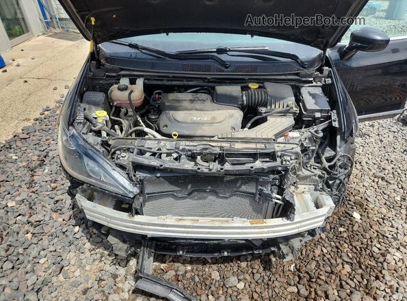2C4RC1BG8JR290865 2018 CHRYSLER PACIFICA Black Vista del compartimento del motor