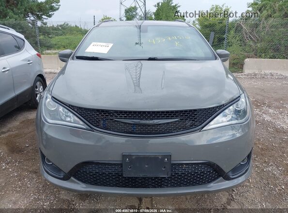 2C4RC1BG8LR266424 2020 CHRYSLER PACIFICA Gray ხელსაწყოთა პანელის ხედი