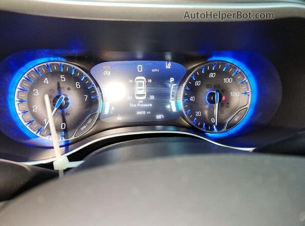 2C4RC1BG8RR140458 2024 CHRYSLER PACIFICA Silver Սարքավորումների վահանակի տեսք