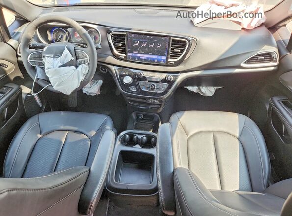2C4RC1BG8SR548139 2025 CHRYSLER PACIFICA Gray Вид панелі приладів